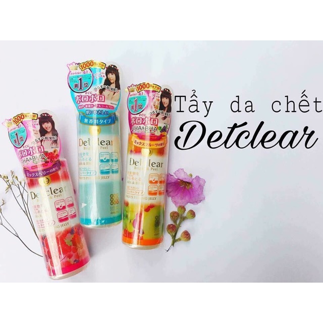 Tẩy da chết Detclear