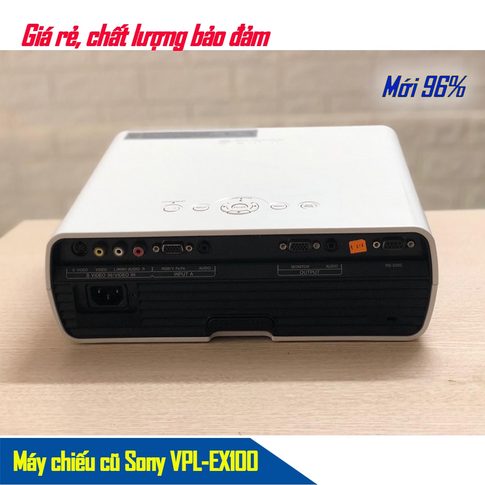 Máy chiếu cũ Sony VPL-EX100 công nghệ 3LCD giá rẻ