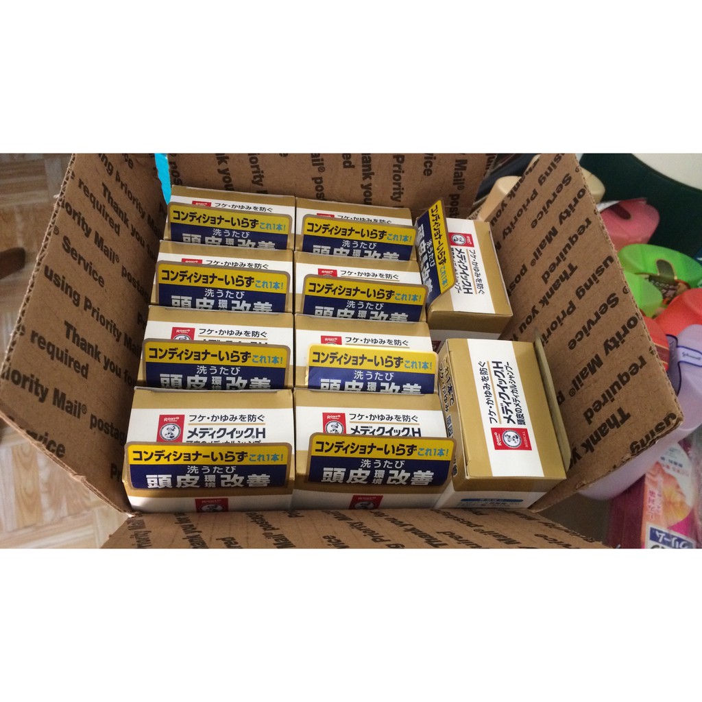 Hàng nhật/ Dầu gội Ro.ht.o - Mediquick H /dành cho ngứa da đầu, nấm Hương cam quýt