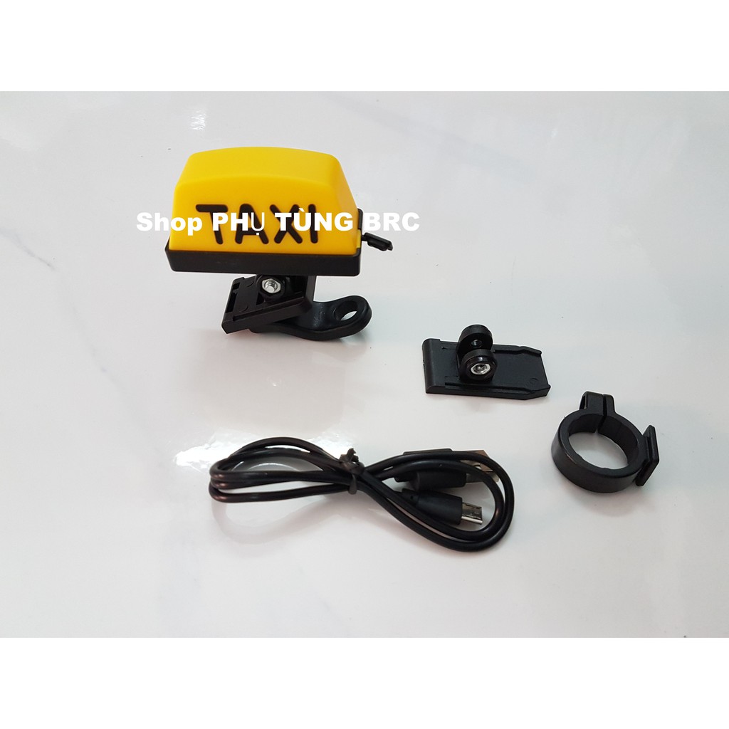 Đèn LED TAXI gắn chân kiếng xe máy