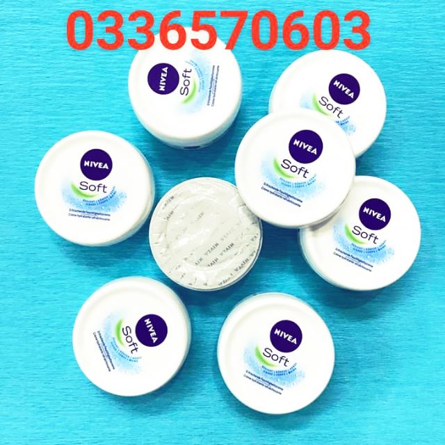 Kem dưỡng ẩm Nivea Soft Refreshingly Soft Moisturizing Cream 200ml có thể dùng được cho cả da mặt và