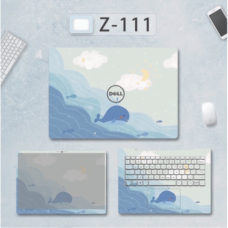 Miếng Dán Laptop 8 mẫu siêu cute chọn lọc / Có mẫu skin cho tất cả các hãng laptop