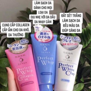 Sữa rửa mặt senka perfect whip 120ml