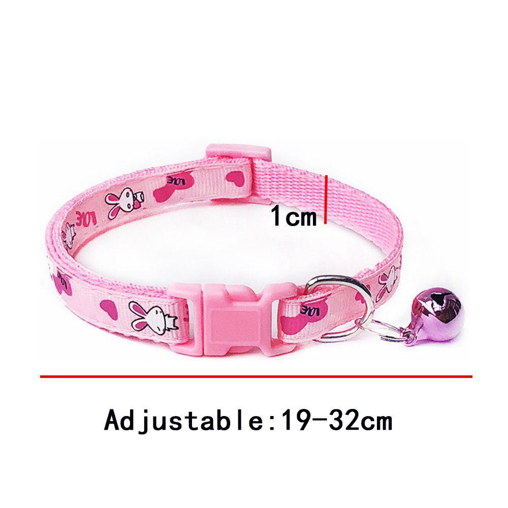 Vòng Cổ Polyester Có Khóa In Họa Tiết Hoạt Hình Có Thể Điều Chỉnh Cho Thú Cưng