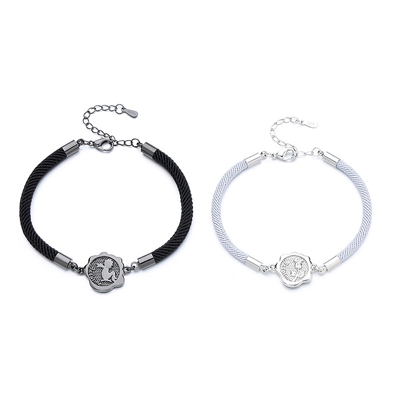 Vòng Tay Cặp Đôi Họa Tiết Hoạt Hình Hoàng Tử Bé Dễ Thương