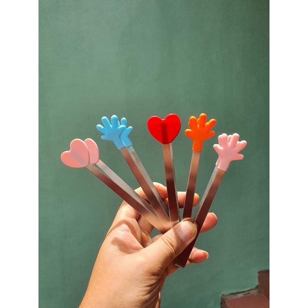 Kẹp gấp thức ăn mini hình dễ thương