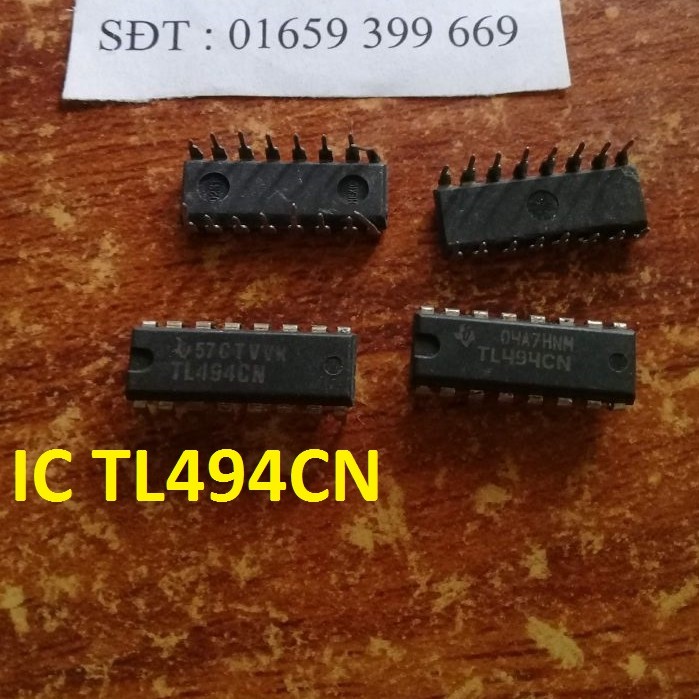 TL494CN chân cắm ic nguồn TL494, 494CN bóc máy zin