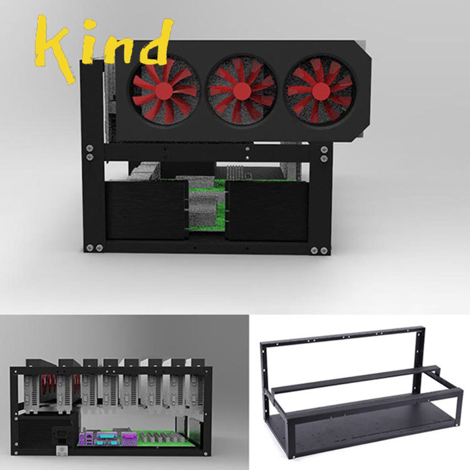 Bộ Khung 6 Ngăn Đựng Máy Đào Tiền Điện Tử | BigBuy360 - bigbuy360.vn