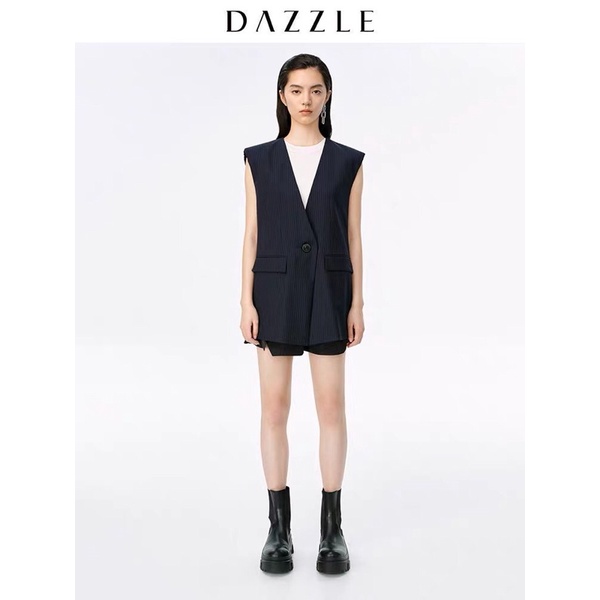 Áo khoác ghile xanh đen Dazzle