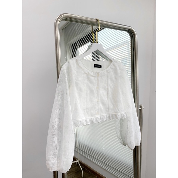 Sibling House - Áo kiểu tay dài cổ bèo JOSIE SHIRT