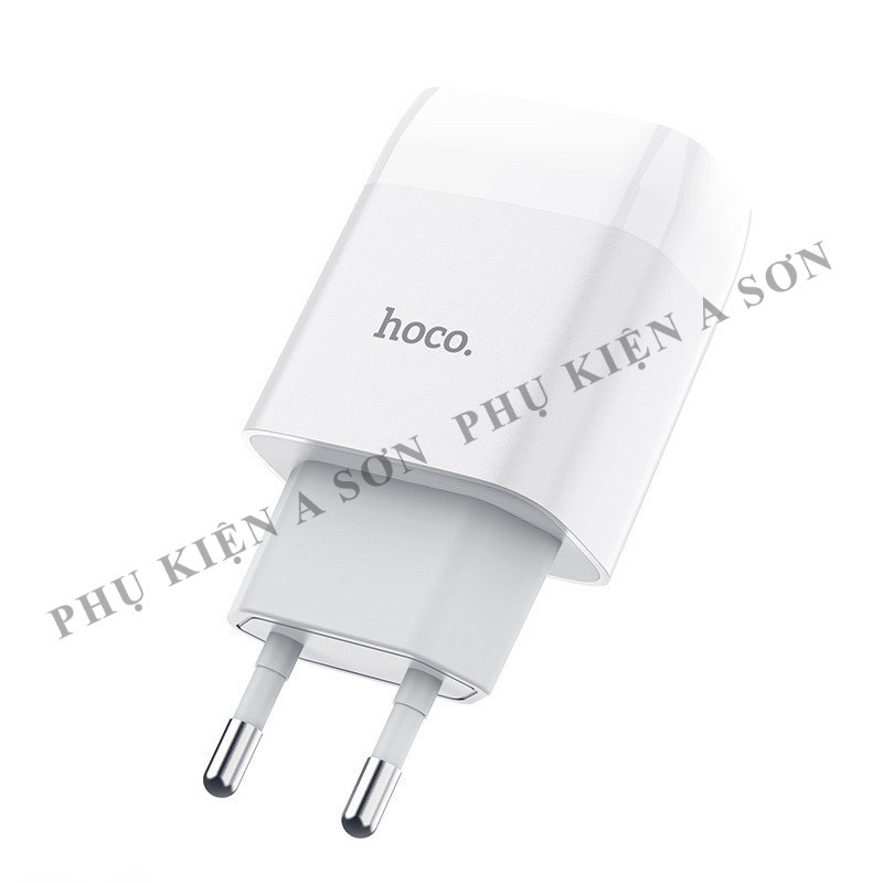 Củ Cốc Sạc Hoco C72A đầu ra 2.1A 1 cổng USB cao cấp chính hãng cực chuẩn - phukienason