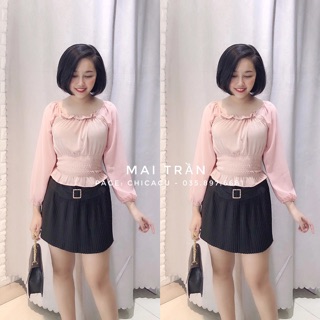 Áo nhung tay von