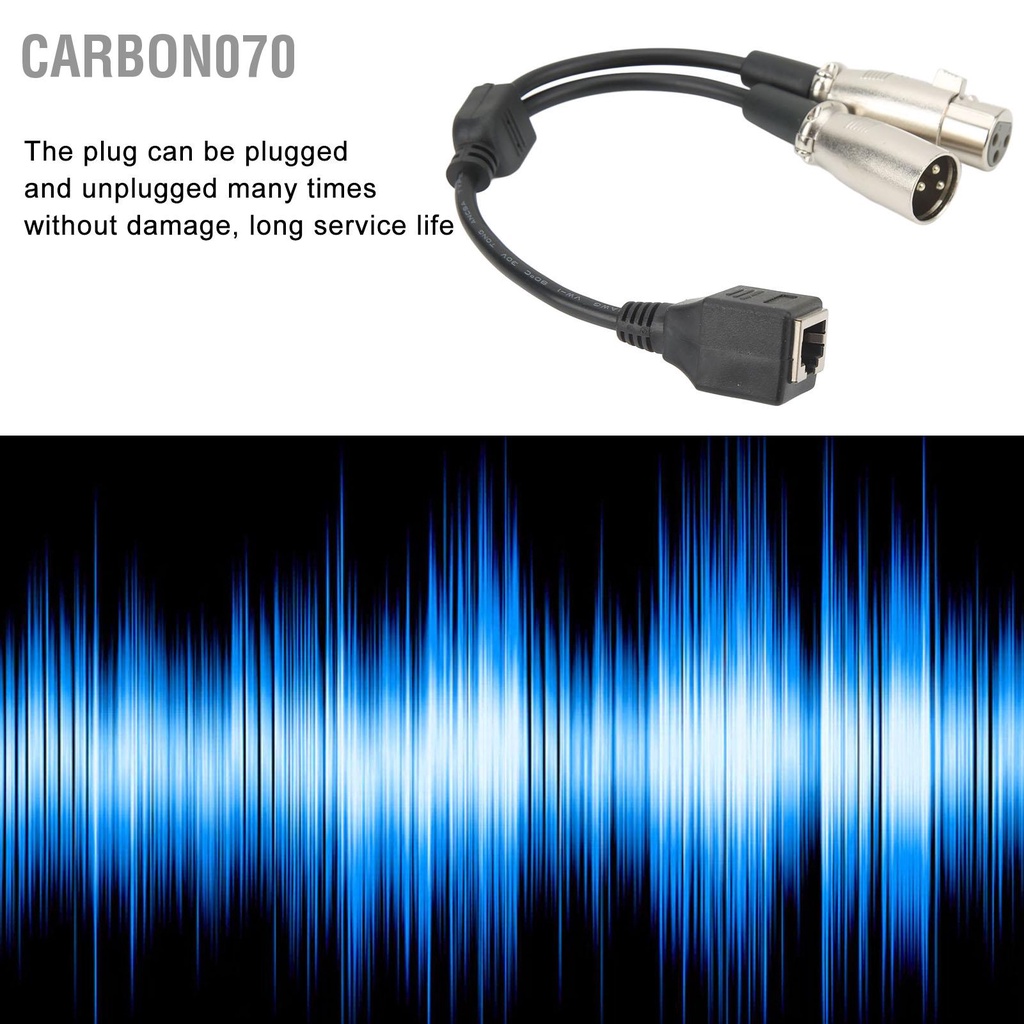 Dây Cáp Chuyển Đổi Tín Hiệu Âm Thanh RJ45 25cm