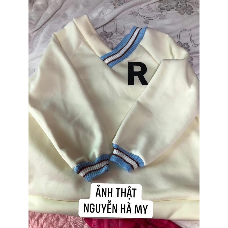 Áo nỉ phối len | BigBuy360 - bigbuy360.vn