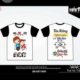 Combo 24 áo lớp theo yêu cầu