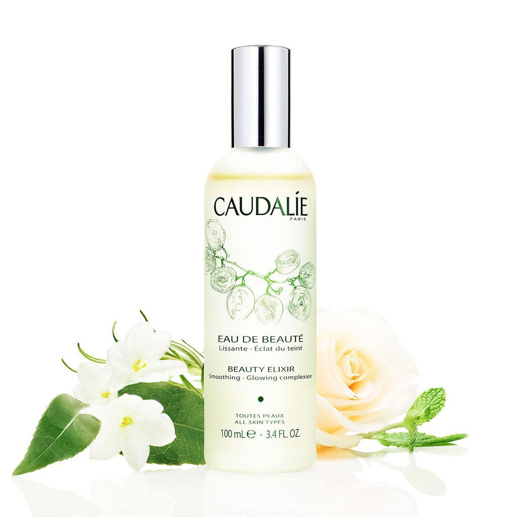 Xịt dưỡng nước thần Caudalie eau de beauté beauty Elixir Pháp 100ml