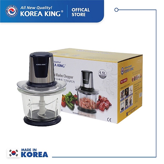 [Xuất xứ Hàn Quốc] Máy xay thịt Korea King PMC-15B/R/G công suất 450W