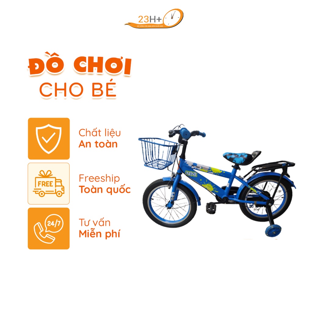 Xe Đạp Trẻ Em AiNi 16 Inches Nhiều Màu