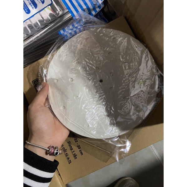 giấy nến lót nồi chiên không dầu