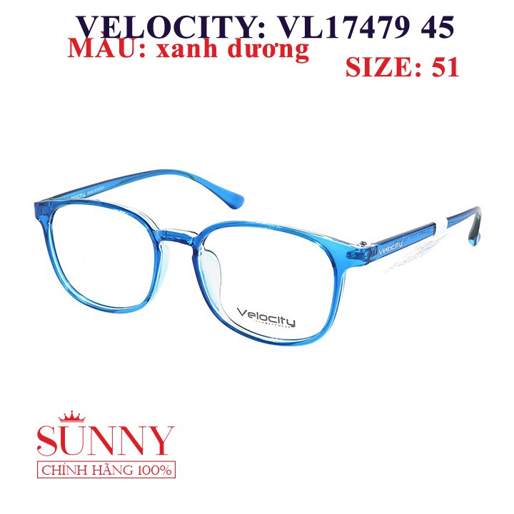 VL17479 45 - gọng kính Velocity chính hãng, bảo hành toàn quốc