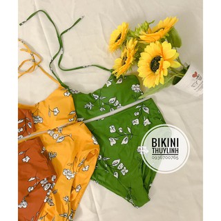 Set bikini hoa 2 dây