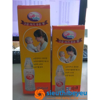 Bình sữa nhựa cao cấp gb-baby 150/250ml