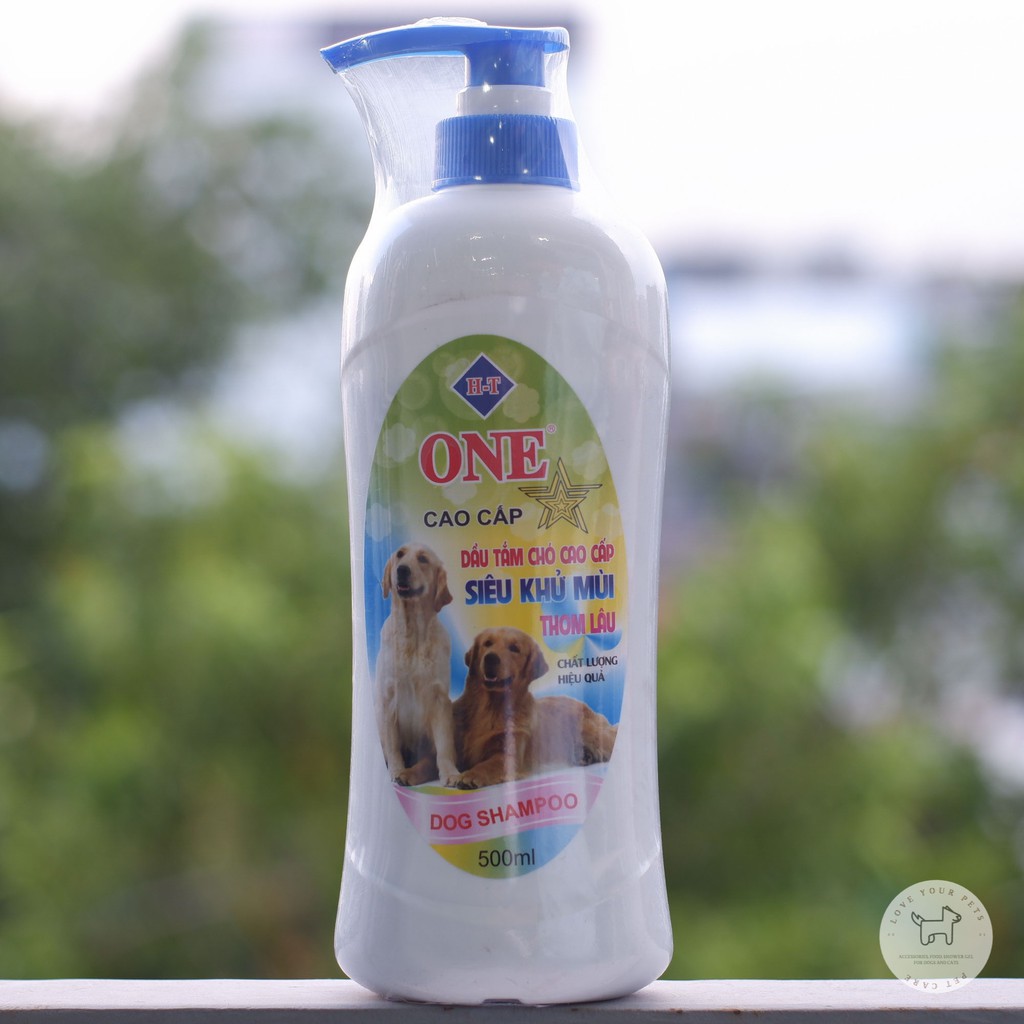 Sữa tắm One cao cấp dành cho thú cưng, siêu khử mùi, thơm lâu 500ml