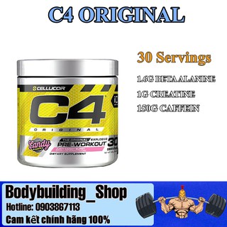Sản phẩm hỗ trợ tăng sức mạnh Pre - Workout Cellucor C4 Hộp 30 Lần Sử Dụng