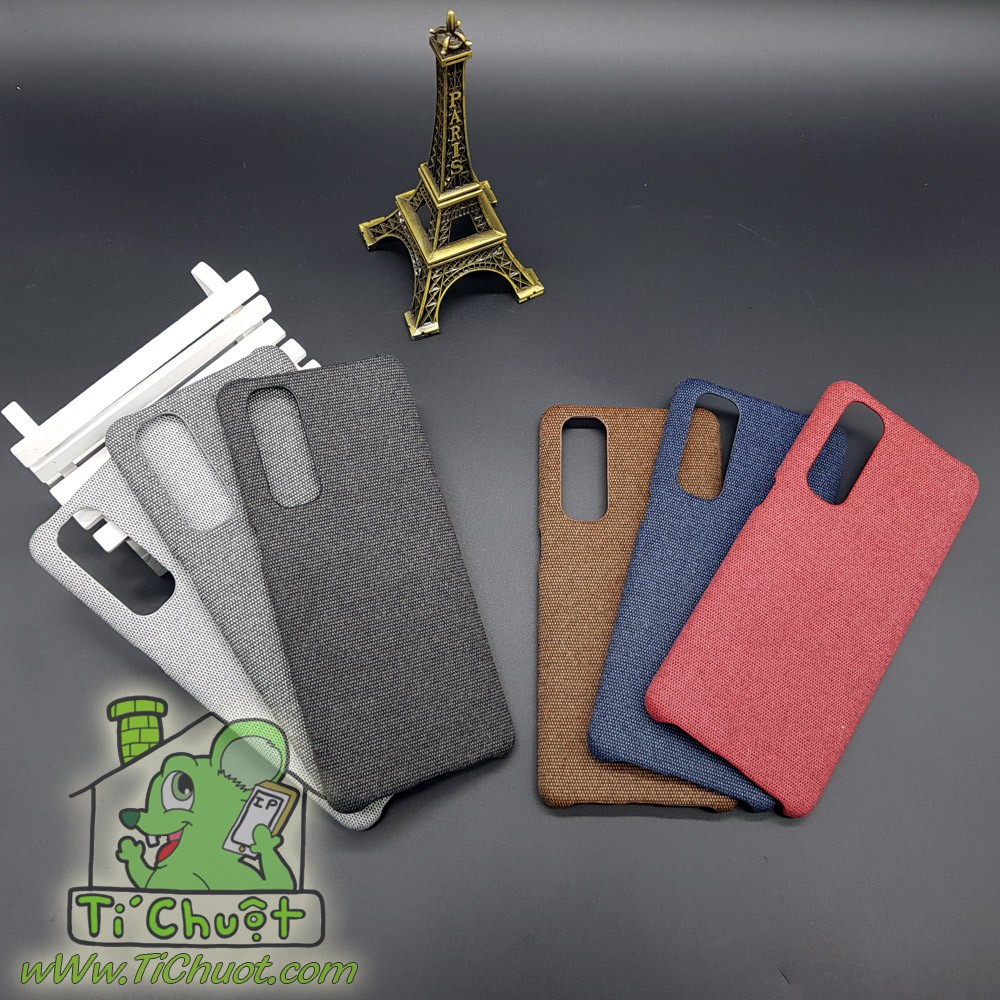 [Cao Cấp] Ốp Lưng OPPO Reno4 Pro Bọc Vải Fabric