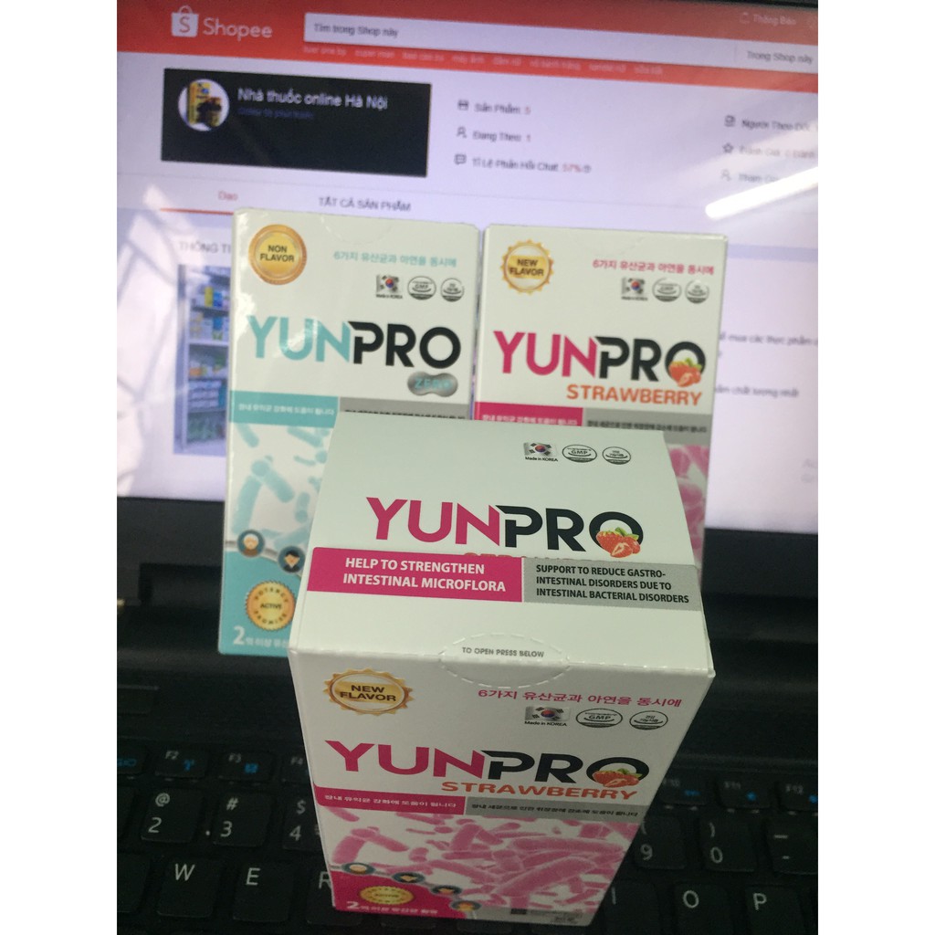 Men vi sinh Hàn Quốc Yunpro -  bổ sung 6 chủng lợi khuẩn cho hệ tiêu hóa