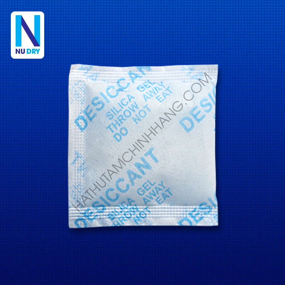 Combo 1000 Gram Gói hút ẩm silica gel 5 Gram hút ẩm cho Thưc phẩm Quần áo Giày dép Máy ảnh Phòng Ngủ hoa khô NU DRY