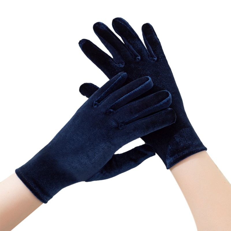 Găng Tay Nhung Dài 22cm Dành Cho Nữ 1920s