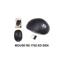 Mouse không dây, chuột văn phòng, chuột vi tính R8 1701 1702 1703 (KD) đen