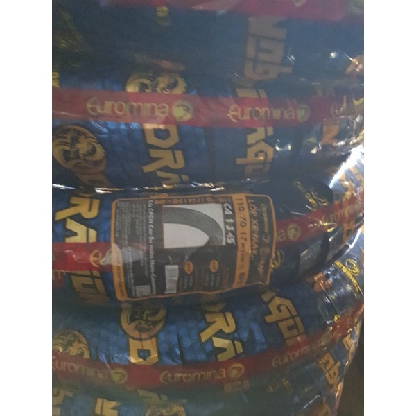 Lốp 110/70-17 độ lớn cho Exiter 135/150 gai kim cương...