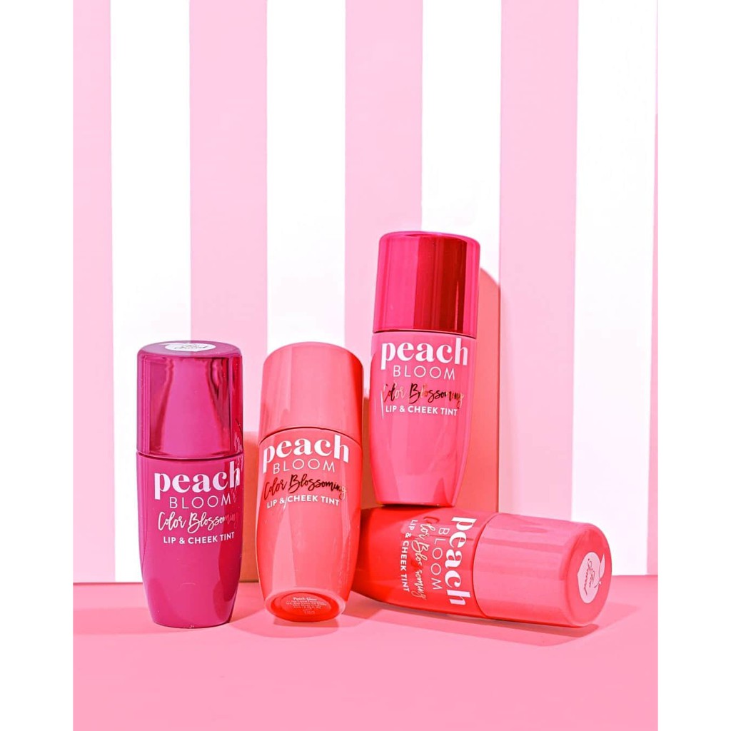Too Faced - Son và má hồng 2 trong 1 Too Faced Peach Bloom Color Blossoming Lip &amp; Cheek Tint 7ml