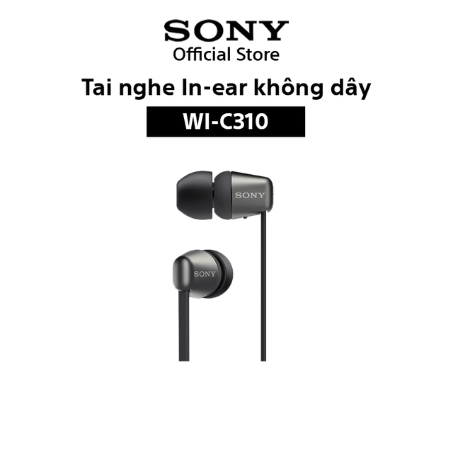 [Mã ELMALL300K giảm 5% đơn 500K] Tai nghe In-ear không dây SONY WI-C310