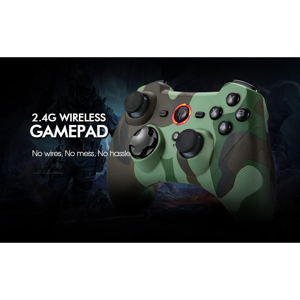 Tay Cầm Chơi Game Không Dây ESM-9101 Cho PC/PS3/TV Box/Joystick