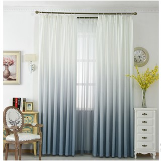 Rèm cửa trang trí cao cấp Ombre (Loang màu)  độc đáo