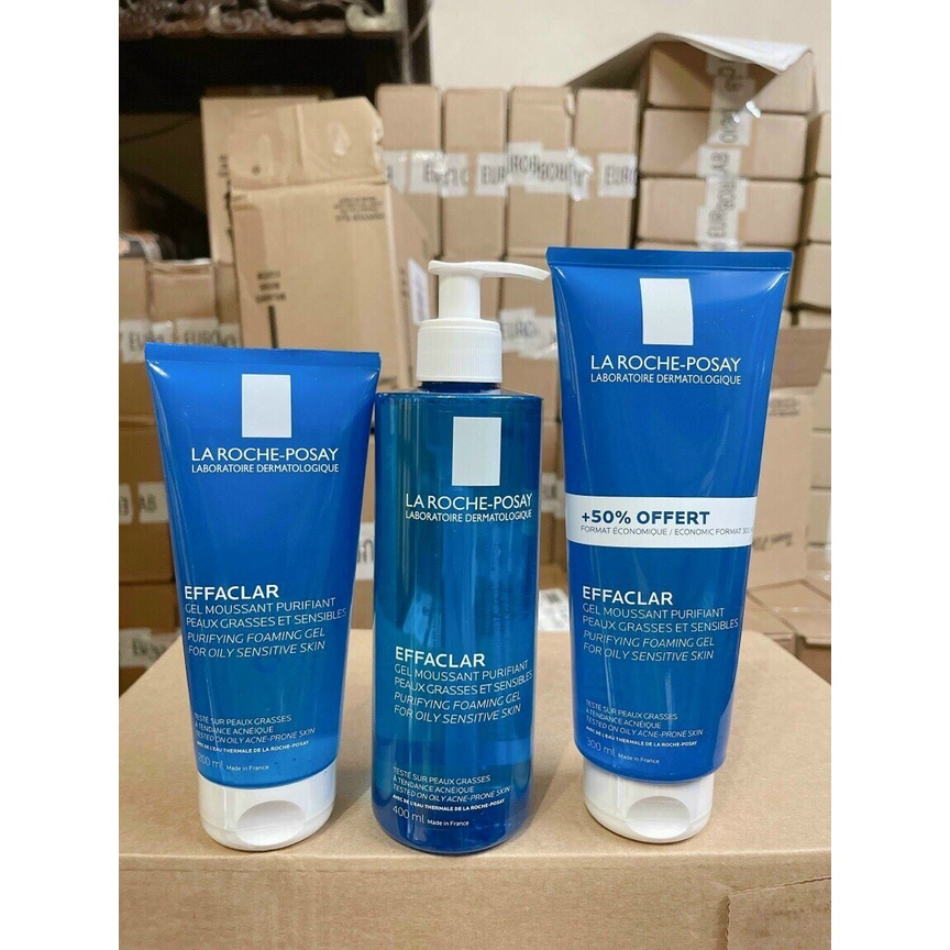 Gel rửa mặt La Roche-Posay Effaclar Purifying Foaming Gel cho Da Dầu