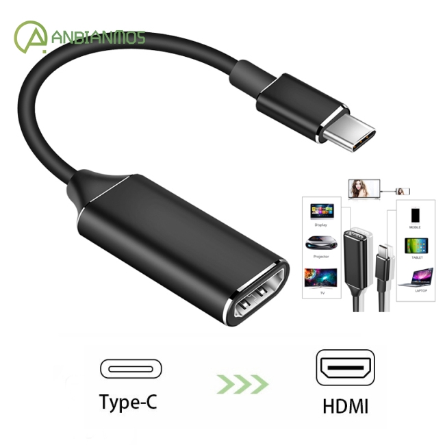 USB Type C to HDMI Adapter USB 3.1  to HDMI Adapter Male to Female Converter for MacBook2016/Huawei