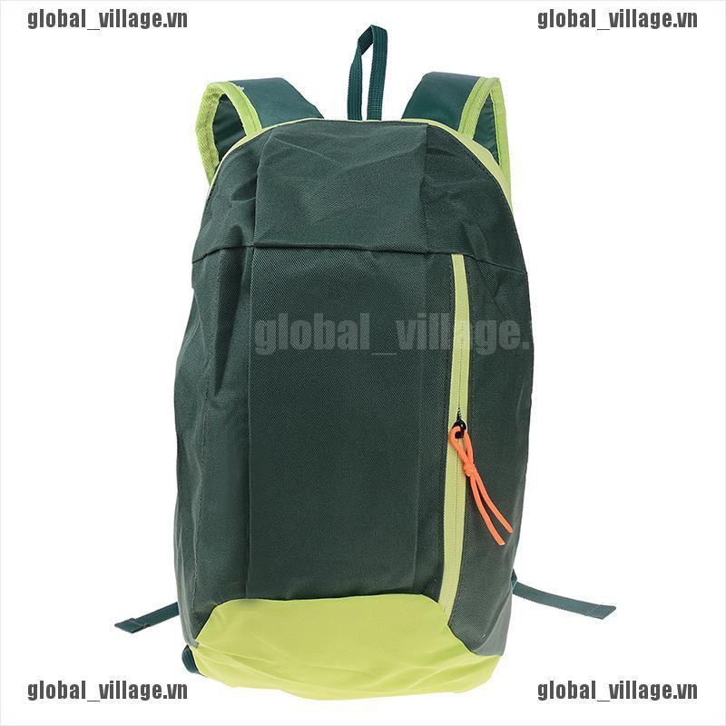 [global] 1Pc Sports Backpack Hiking Rucksack Men Women Unisex Schoolbags Satchel Handbag [village]