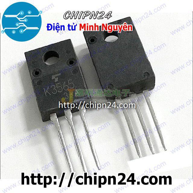 [1 CON] Mosfet K3565 TO-220F 5A 900V Kênh N (2SK3565 3565) (Linh kiện điện tử)