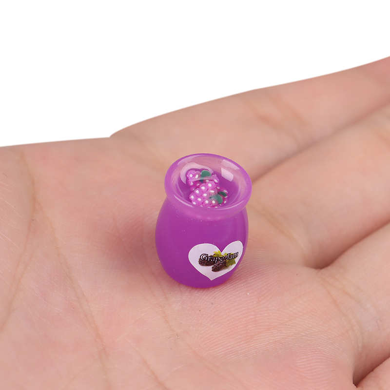 Bộ 6 Lọ Đựng Gia Vị Tỉ Lệ 1: 12 Trang Trí Nhà Búp Bê