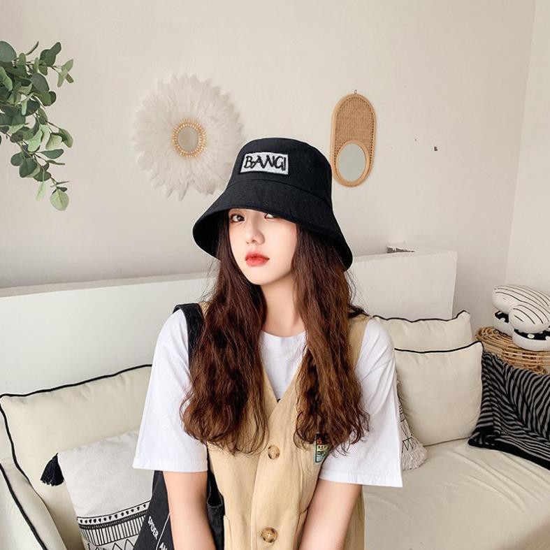 Nón Bucket vành tròn hoạ tiết Bang phong cách Ulzzang form unisex cho nam và nữ B9 Guvia xịn