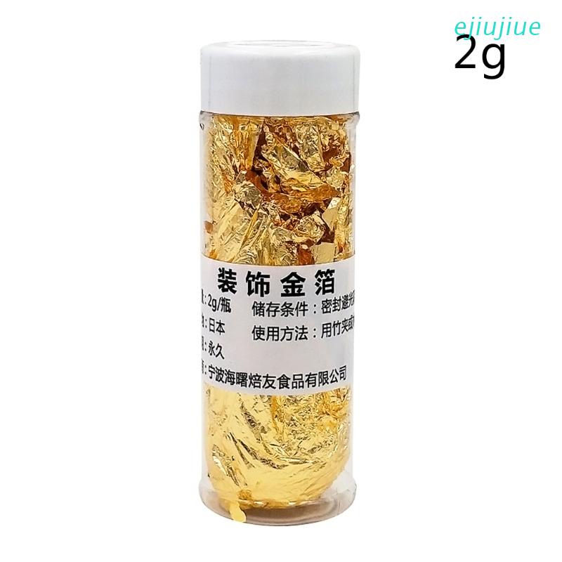 Lá vàng 2g dùng để trang trí làm bánh/móng tay diy