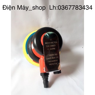 Máy chà nhám 125mm dùng hơi rùng tròn