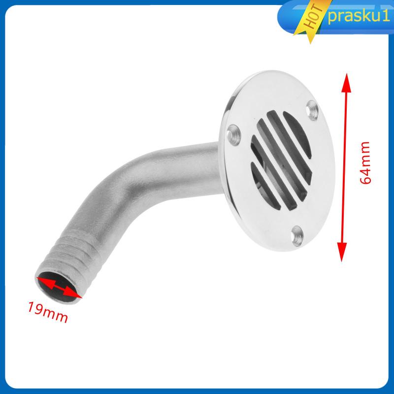 Bộ 2 ống thoát nước sàn nhà bằng thép không gỉ 90 [Prasku1] 2°Phụ kiện ống thuyền 3 / 4\ ' | BigBuy360 - bigbuy360.vn