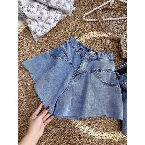 KHOSIBOHOME-Quần Jean đùi xoè xinh