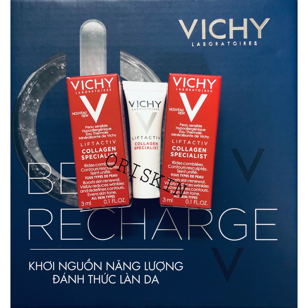 [New] Sample Vichy Kem Dưỡng Ngăn Ngừa Lão Hóa  Liftactiv Collagen Specialist 3Ml