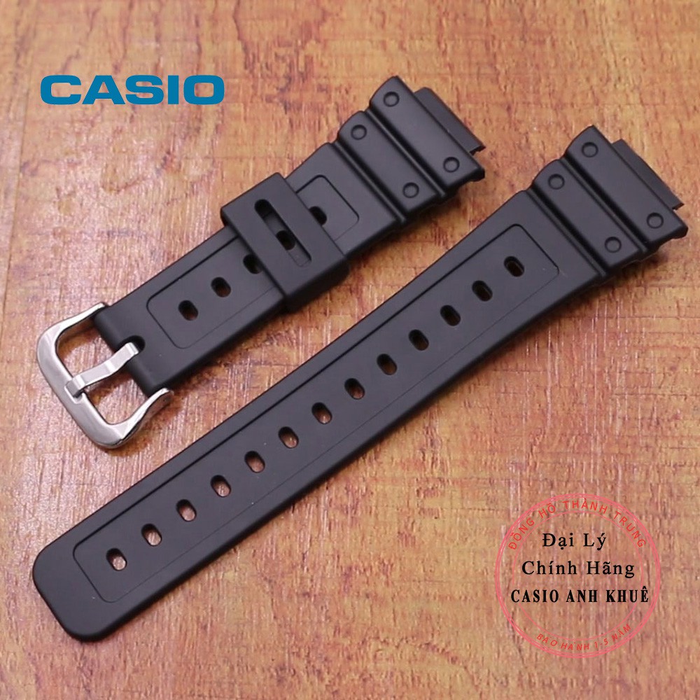 Dây cao su Casio chính hãng cho các mẫu G-5600E, GW-M5610, DW-5600E, DW-5000SL GW-M5600, G-5700B